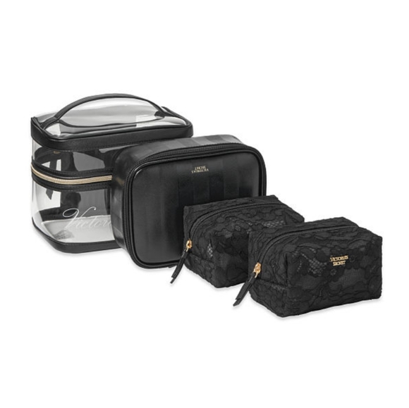 VS 4-in-1 floral lace beauty bag set - Picture 2 of 2